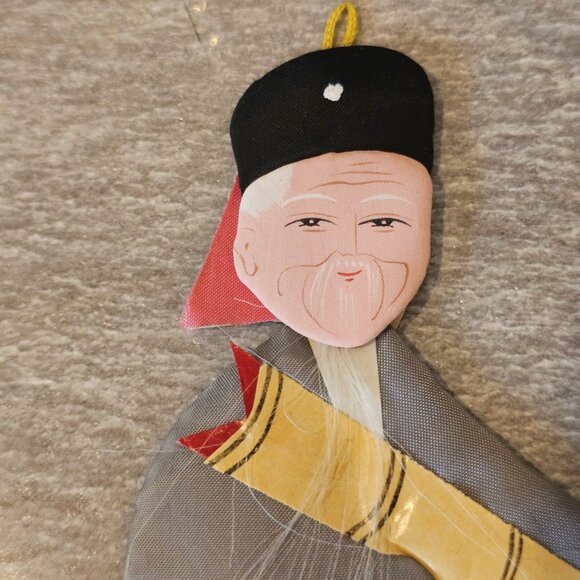 VTG Lot 6 Silk Immortals Of Eternity Chinese Mythology Paper Doll Ornaments - Picture 16 of 16